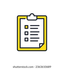 Binder simple vector icon illustration material