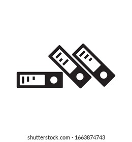 Cuaderno en icono plano de moda. Adecuado para diseño de sitios web, logotipo, aplicación y ui. EPS vectorial editable 10.