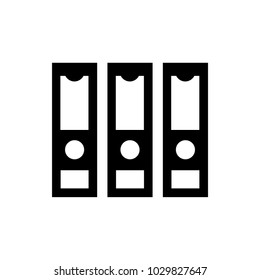 binder vector icon