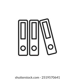 Binderline icon. vector illustration. EPS10