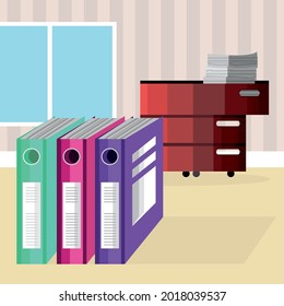 binders cabinet folders and office file