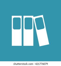 Binders Icon. Eps-10.