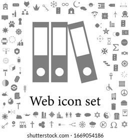 binders icon. web icons universal set for web and mobile