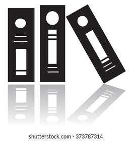Binders silhouette