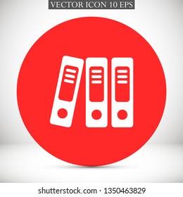 binders vector icon