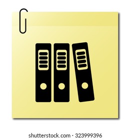 binders - vector icon