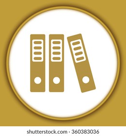 binders vector icon