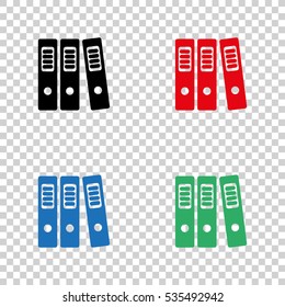 binders  - vector icon
