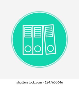 Binders vector icon sign symbol