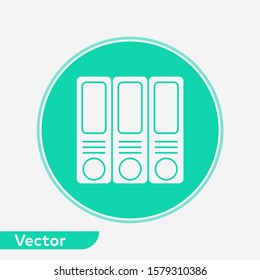 Binders vector icon sign symbol
