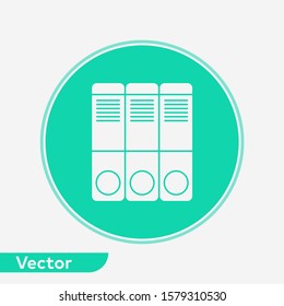Binders vector icon sign symbol