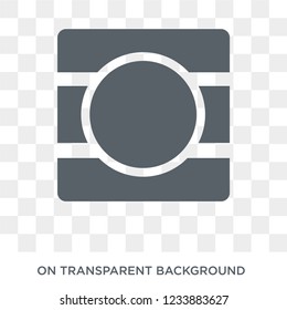 Bindi icon. Trendy flat vector Bindi icon on transparent background from india collection. 