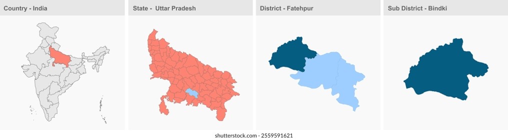 Bindki Fatehur map, Fatehur District, Uttar Pradesh State, Republic of India, Government of  Uttar Pradesh, Indian territory, Eastern India, politics, village, tourism