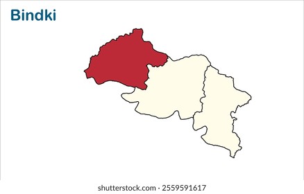 Bindki map, Fatehur District, Uttar Pradesh State, Republic of India, Government of  Uttar Pradesh, Indian territory, Eastern India, politics, village, tourism