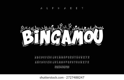 Bing Bam Boum Melhores fontes Daisplay Moderno, Clássico, Negrito, Criativo Biblioteca de Tipos