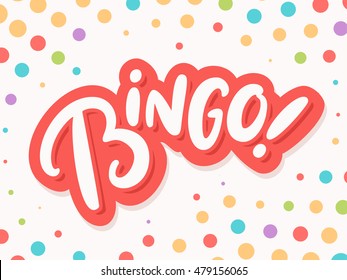 Bingo Vector Card Stock Vector (Royalty Free) 610963538 | Shutterstock