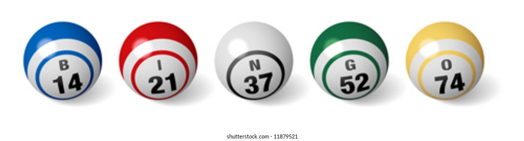 Bingo Balls Clip-Art