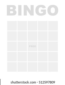 Bingo Card.