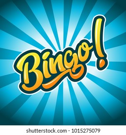 Bingo Game Illustration