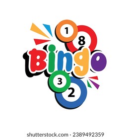 bingo icon on white background
