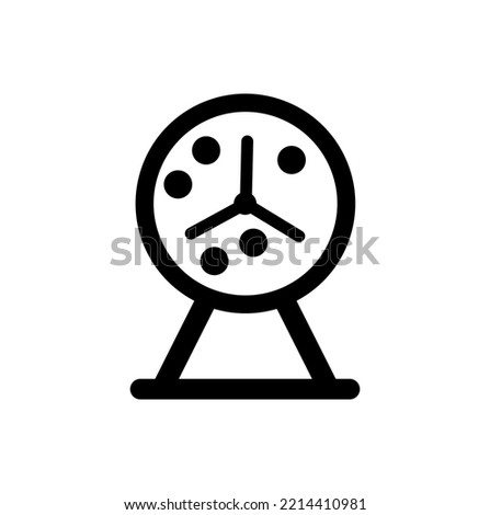 bingo icon on white background