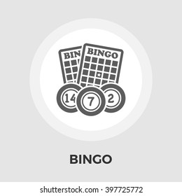 Bingo Icon Vector. 