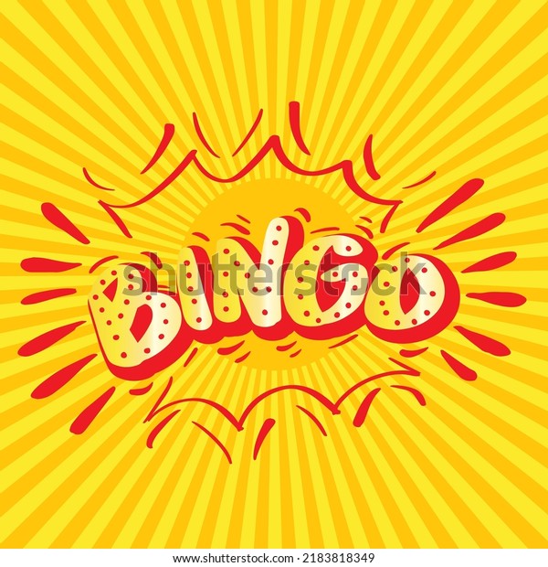 Bingo Letter Text Design Lettering Handwritten 库存矢量图（免版税）2183818349 ...