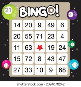 Bingo lottery posters. Background game templates with balls for invitations, cards, ad and more.