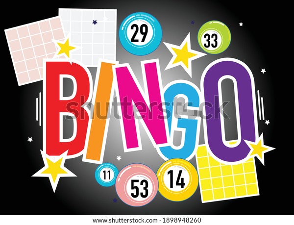 Bingo Lottery Posters Background Game Templates Stock Vector (Royalty ...