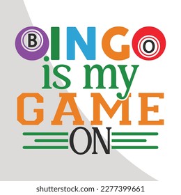 Bingo Quotes Single, Bingo Eps, Games Eps, Crazy bingo, Bingo Typography, Cutting files for all of your crafting work, Eps, Eps 10