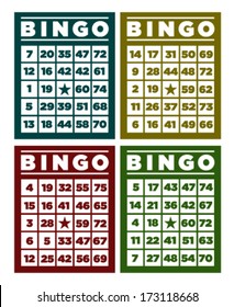 Bingo Retro Cards