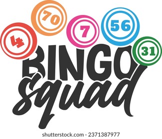 Bingo Squad - Bingo Illustration