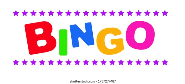 bingo text on white background