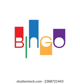 bingo text on white background