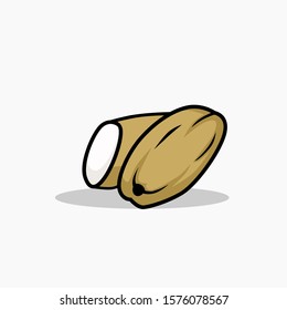 binjai fruit vector with color for all purpose