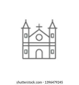 Binnenhof, Holland icon. Element of Holland icon. Thin line icon for website design and development, app development. Premium icon