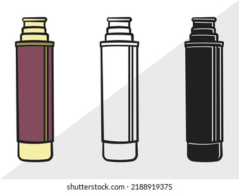 Binocular Clipart SVG Printable Vector Illustration