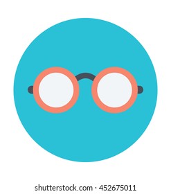 Binocular Colored Vector Icon