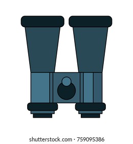 Binocular equipment isolated