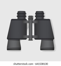 Binocular Explore Graphic Illustration Vector