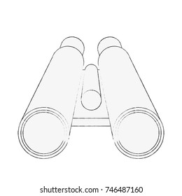 binocular frontview icon image