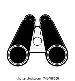binocular frontview icon image