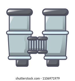 Binocular icon. Cartoon of binocular vector icon for web design isolated on white background