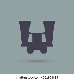 binocular icon design 