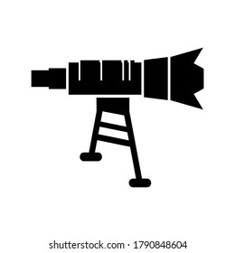 binocular icon or logo isolated sign symbol vector illustration - high quality black style vector icons
