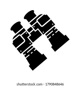 binocular icon or logo isolated sign symbol vector illustration - high quality black style vector icons
