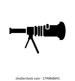 binocular icon or logo isolated sign symbol vector illustration - high quality black style vector icons
