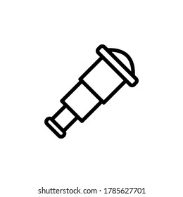 Binocular icon. Simple line, outline vector elements of pirate icons for ui and ux, website or mobile application