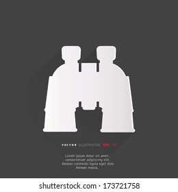 Binocular Icon Symbol