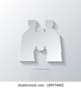 Binocular Icon Symbol